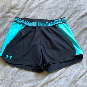 Under Armour shorts!